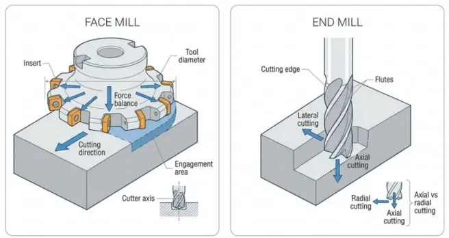 cnc milling main operations