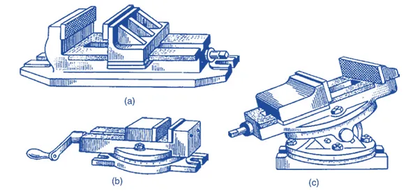 milling machine vices